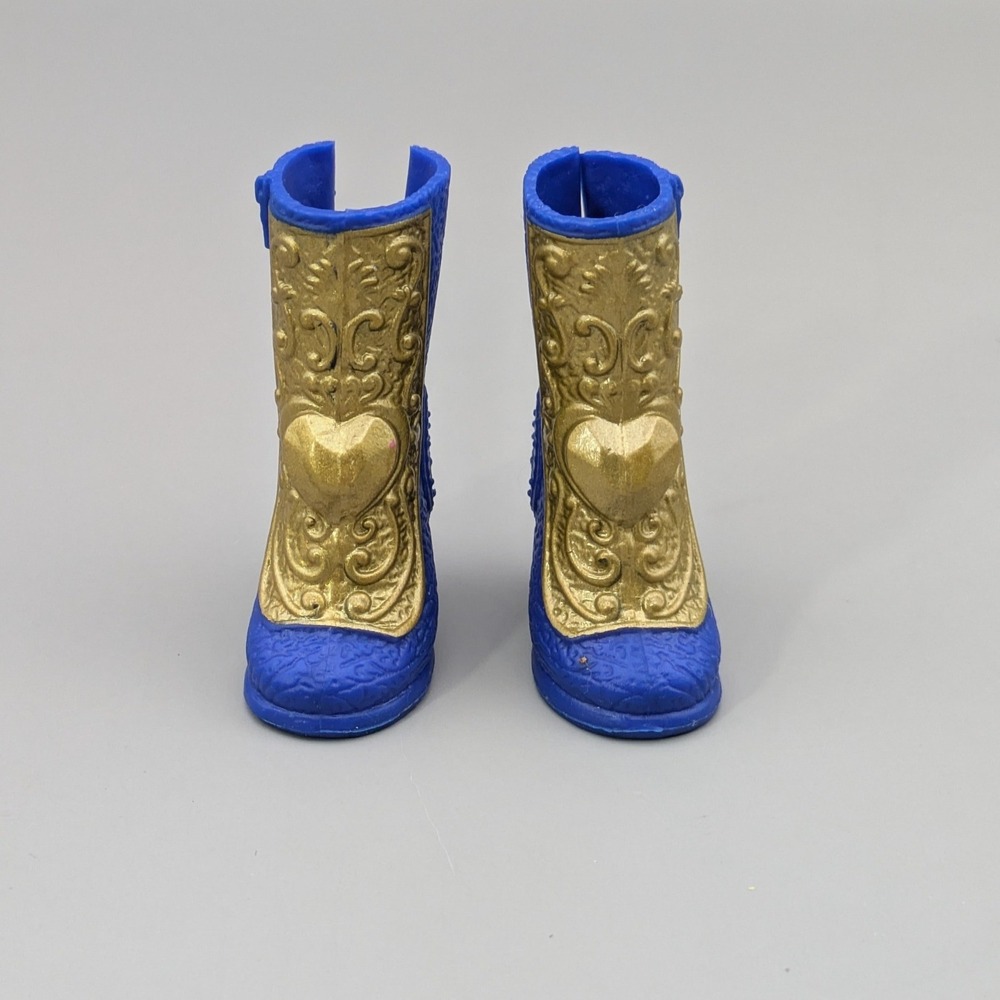 Disney Descendants 2 Evie Isle of the Lost 2017‎ Blue Gold Replacement Boots